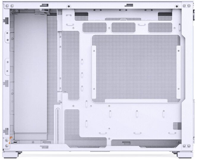Куќиште за компјутер Jonsbo D32 STD Mesh, MATX, мини куќиште, бело