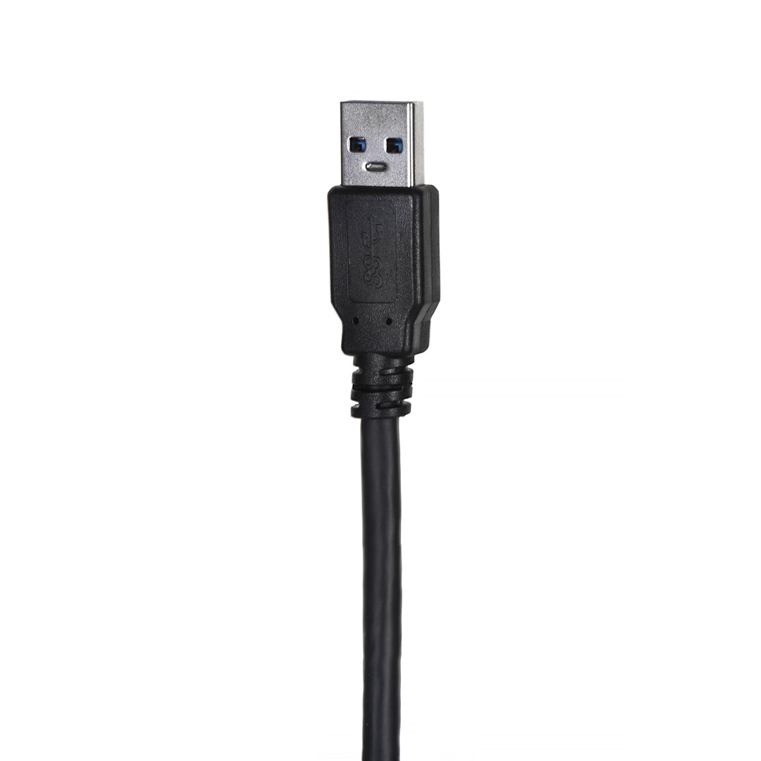Kabllo Lanberg, USB-A / USB-A, 1 m, e zezë