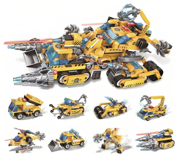 Set ndërtimi 8në1 Qman - The Legend Of Chariot (1408)