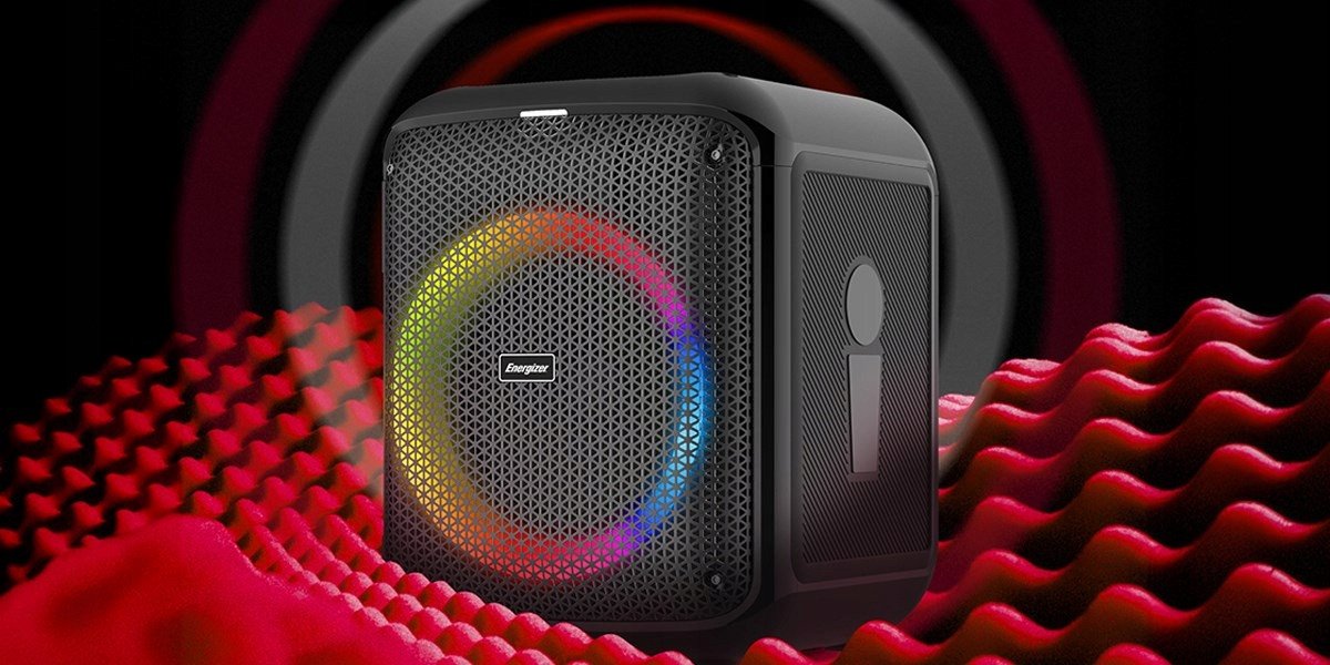 Kutizë zanore Bluetooth Energizer BTS458, 20W, mikrofon wireless, e zezë