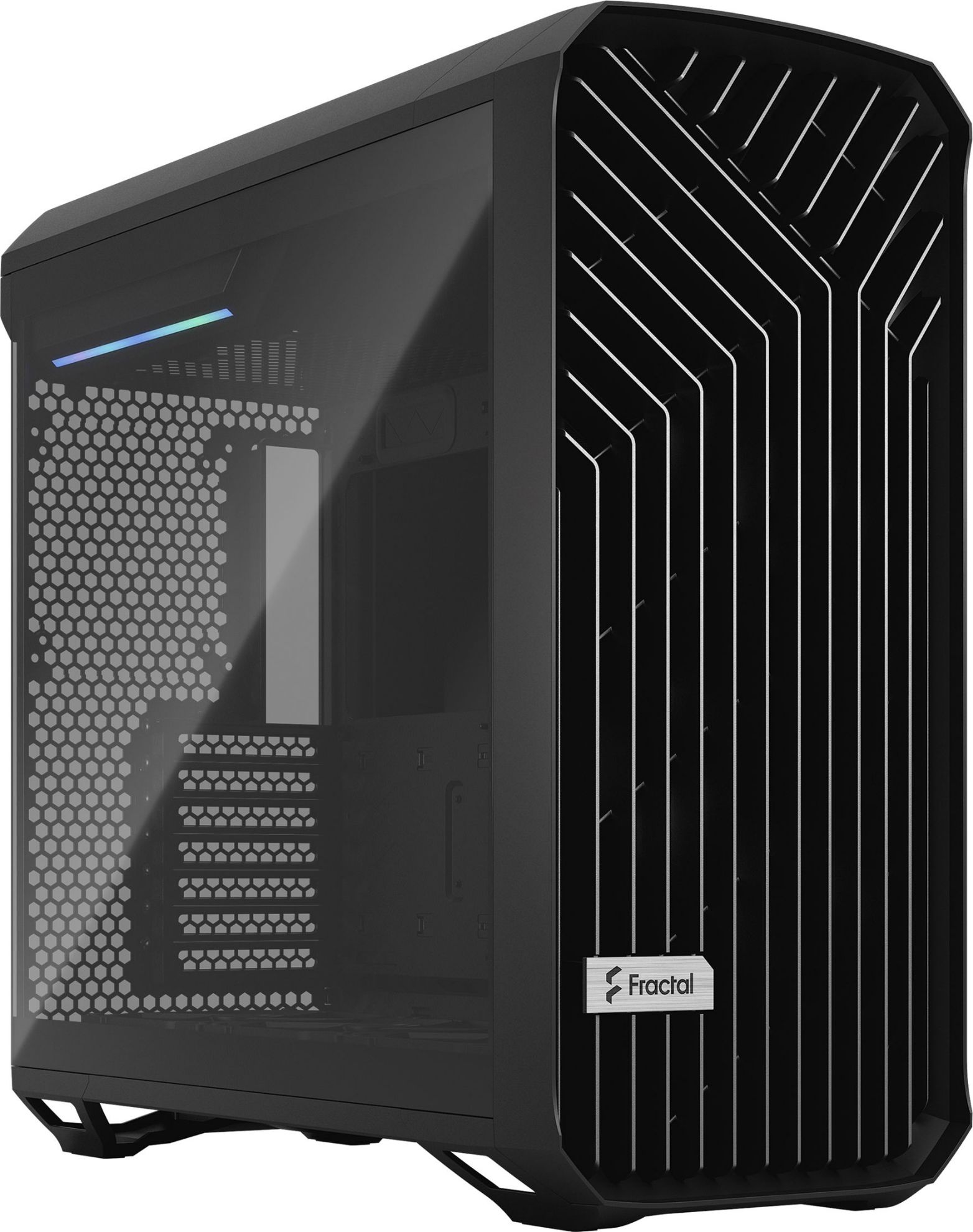 Kasë Fractal Design Torrent TG Light Tint (FD-C-TOR1A-01), e zezë