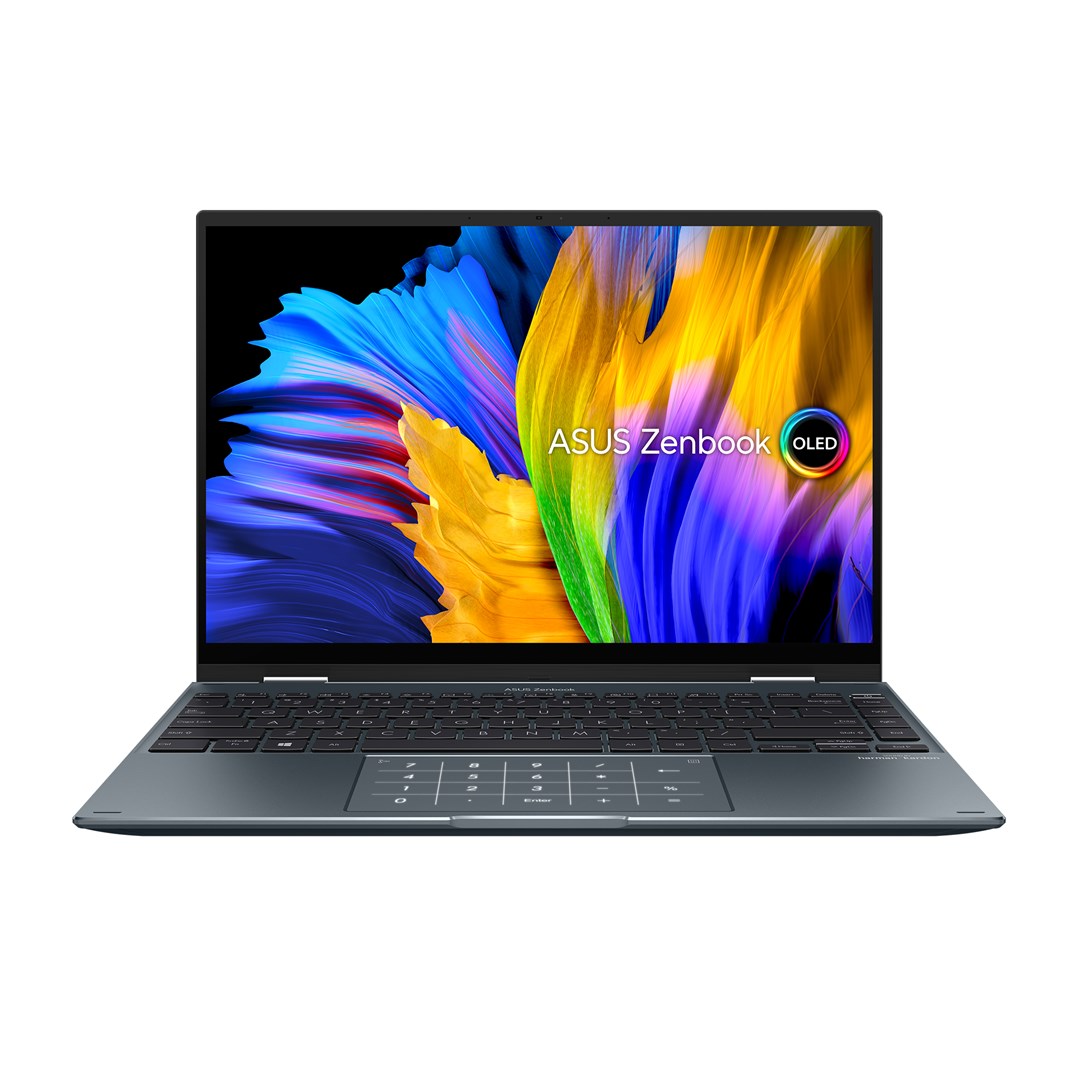 Лаптоп ASUS ZenBook 14, 14", Intel I5-12500H, 16 GB RAM, 512 GB SSD, сив