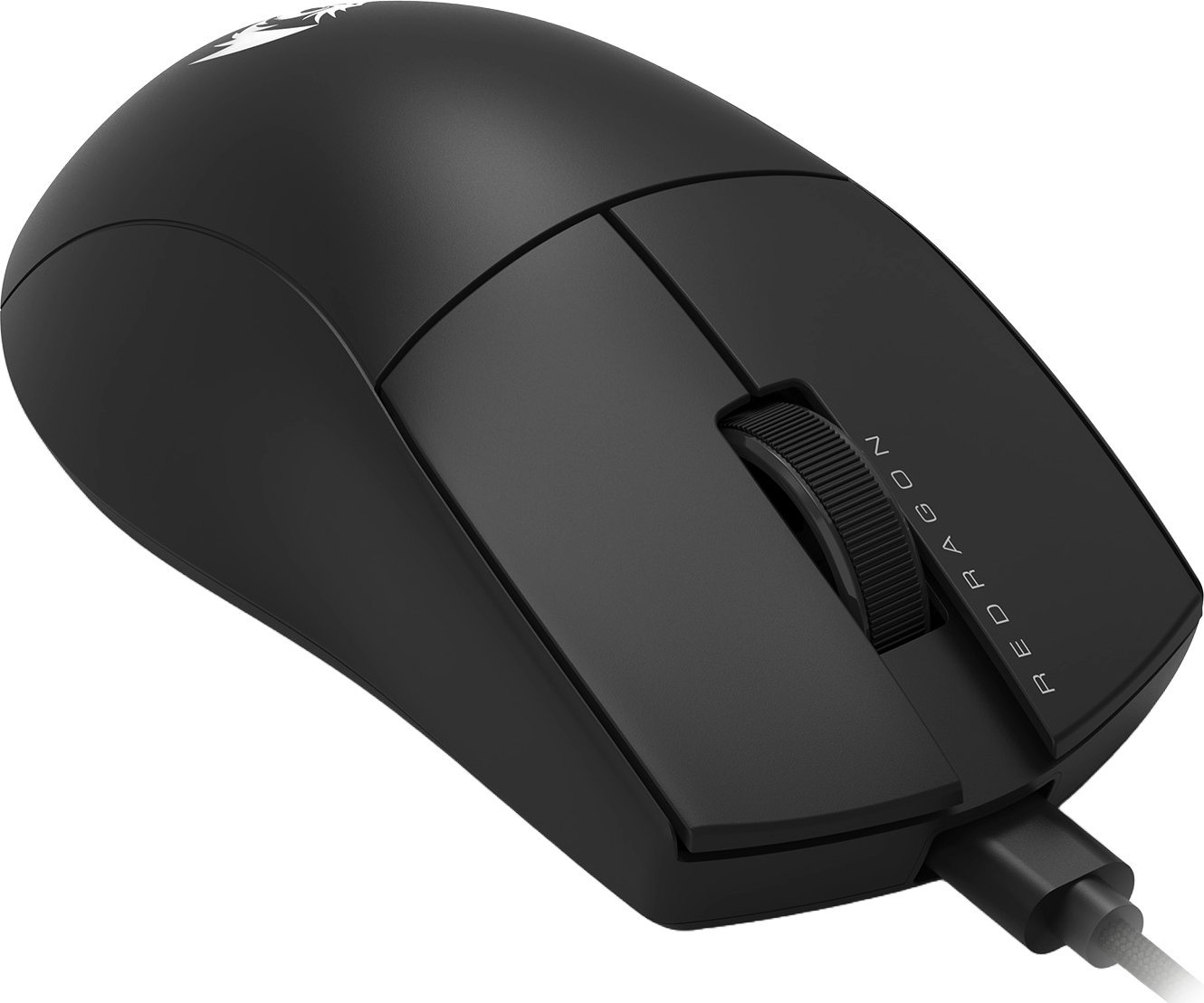 Maus gaming Redragon M724, 12400 DPI, 42g ultra i lehtë, me kabllo, i zi