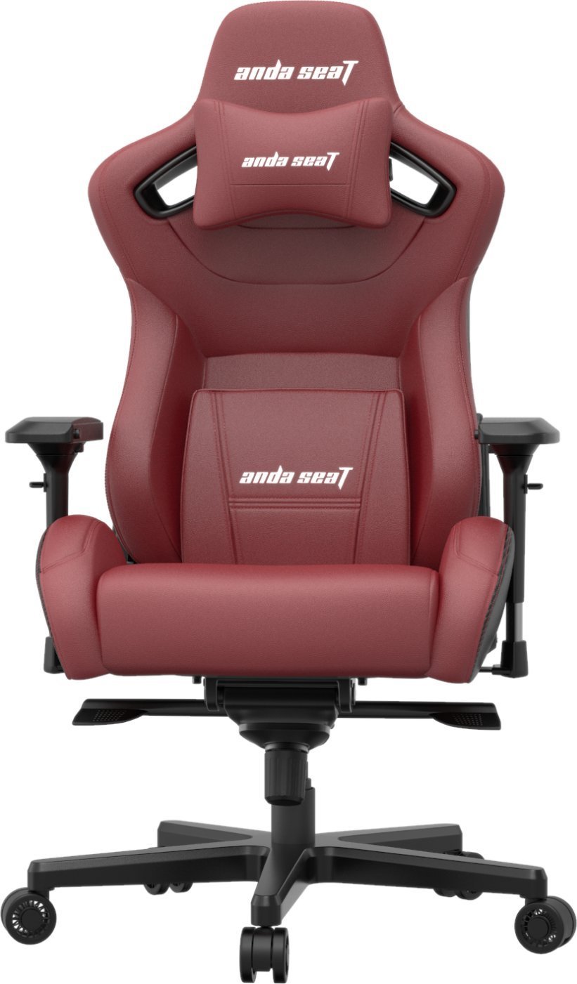 Гејминг столица Andaseat Kaiser Premium, ергономска, црна и бордо