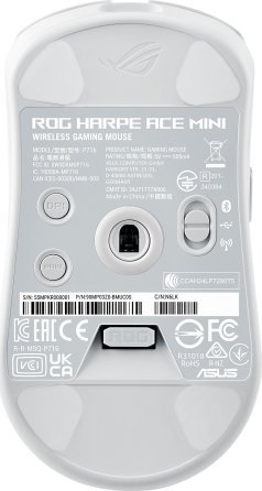 Mi gaming ASUS ROG Harpe Ace Mini, RF Wireless Bluetooth USB-C, optik 42000 DPI, i zi