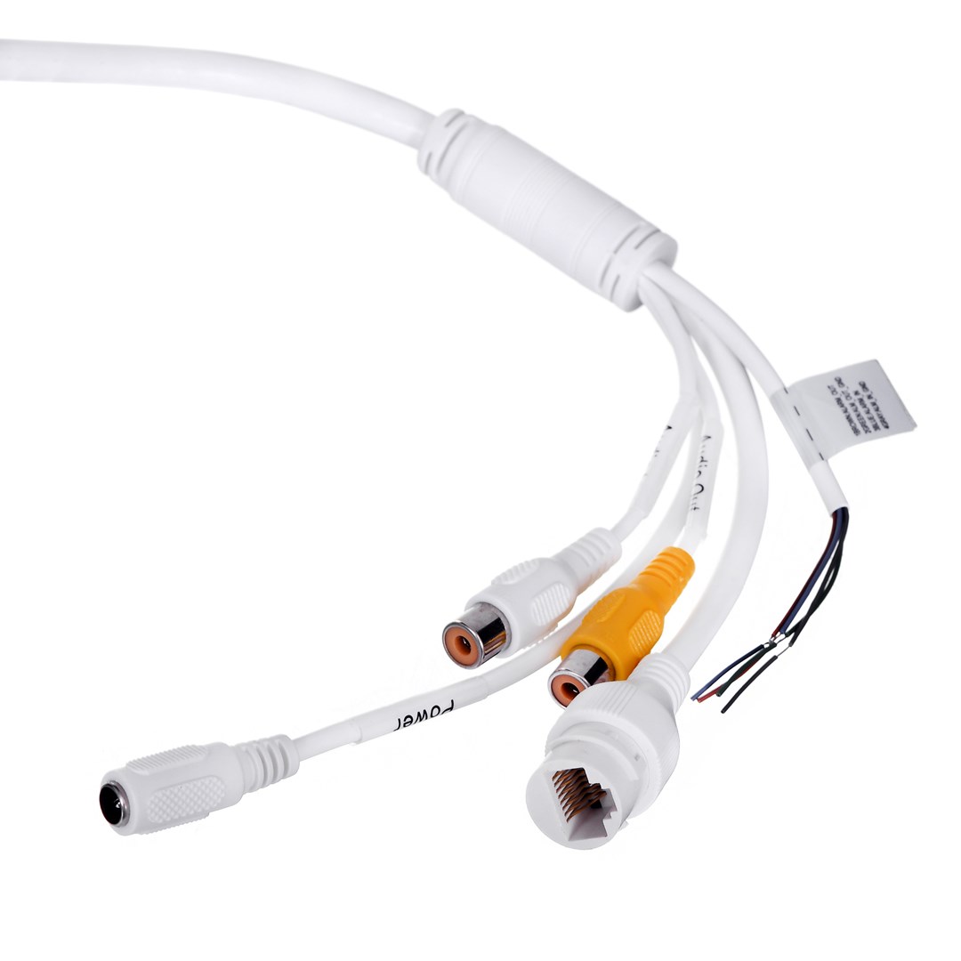 Kamerë rrjeti Dahua IPC-PDW3849-A180-AS-PV, 8MP, 2.8mm, 180° Panoramike, e bardhë