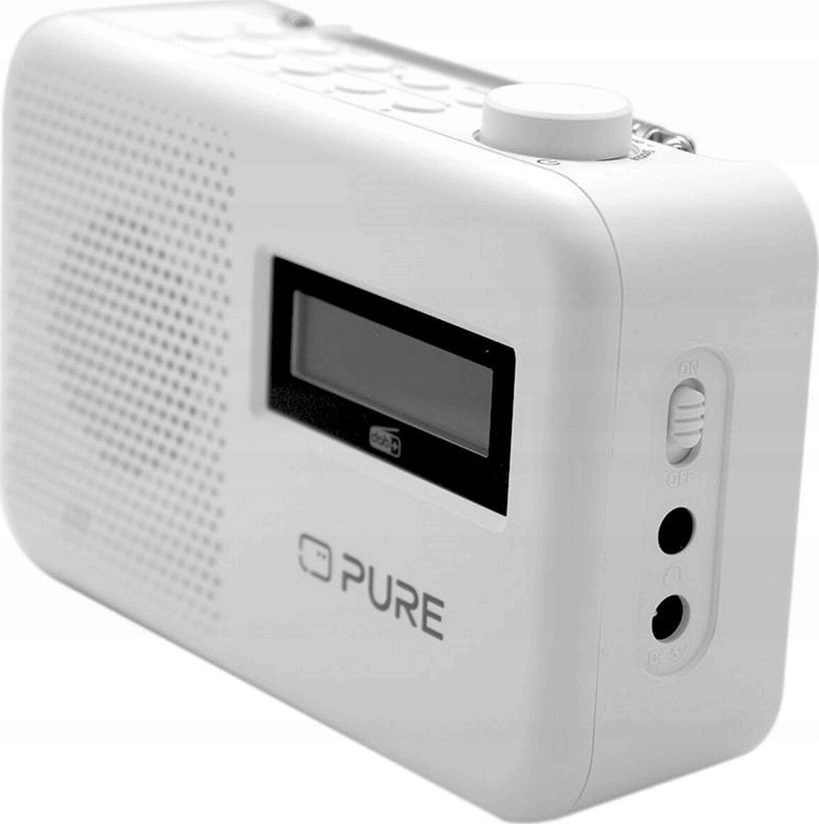 Radio portative Pure Elan One2, DAB+, Bluetooth, e bardhë