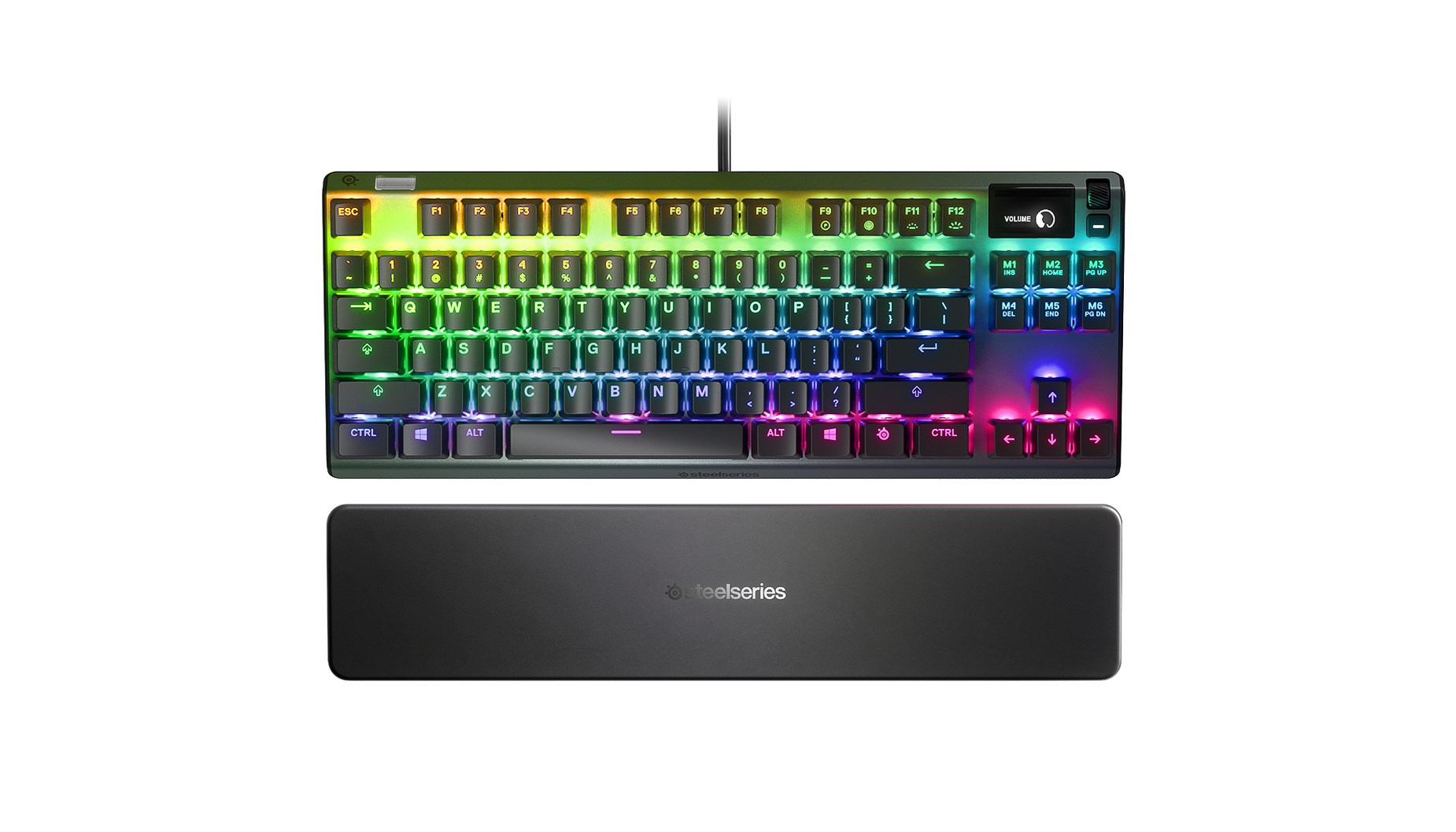 Tastierë SteelSeries APEX 7 TKL, RGB, QWERTY, e hirtë