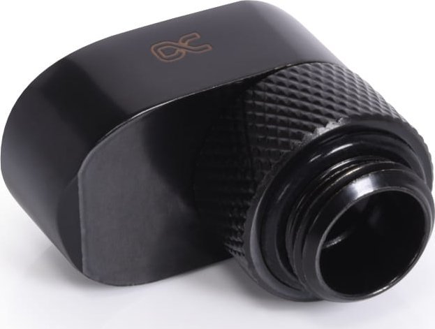 Адаптер за водено ладење Alphacool Eiszapfen G1/4 MF 16, офсет, црн