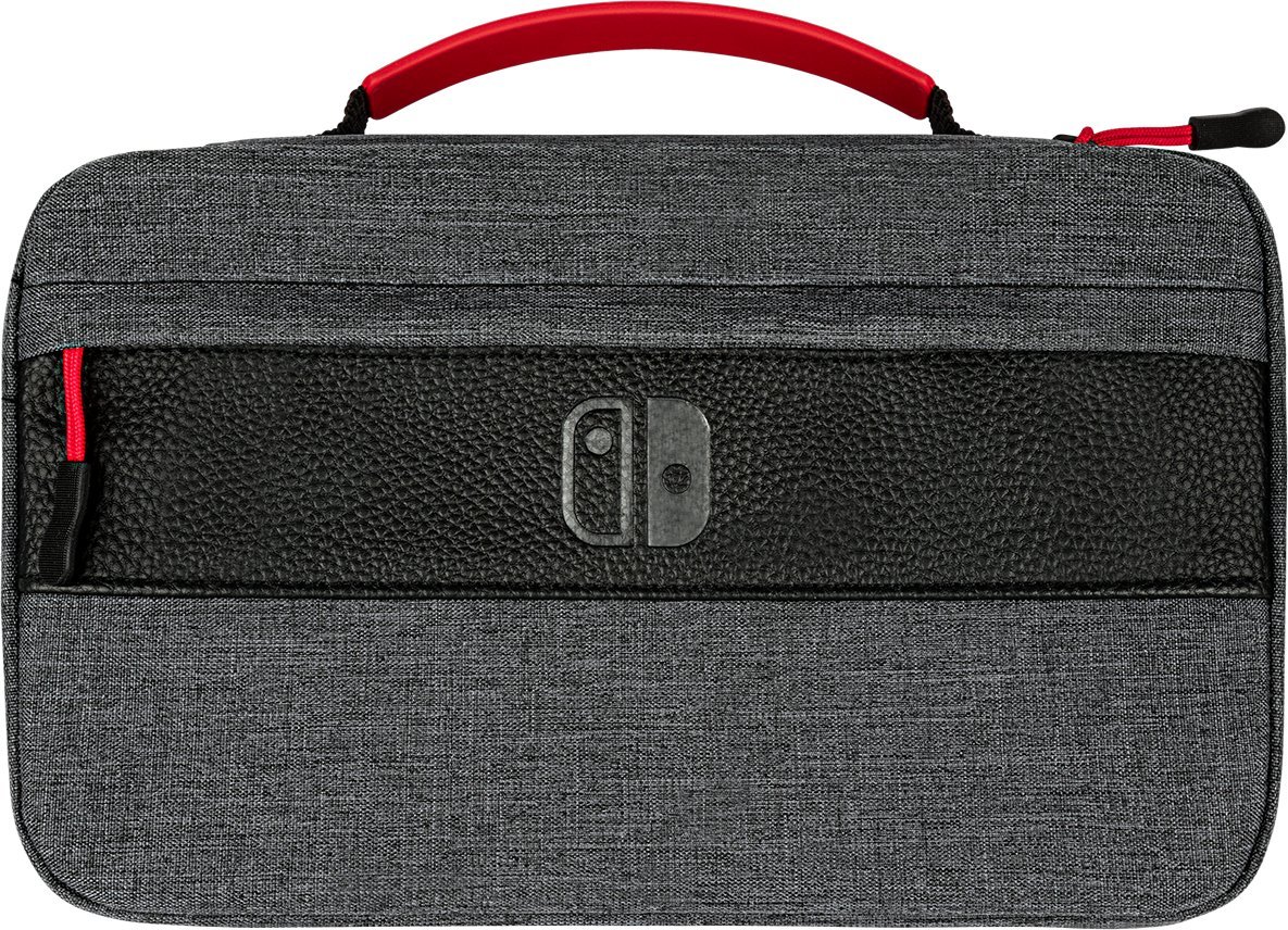 Çantë mbrojtëse PDP Case Elite Edition 500-139-EU, për Nintendo, e zezë gri