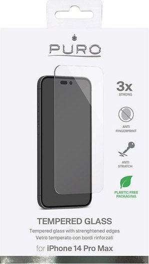 Xham mbrojtës Puro për Apple iPhone 14 Pro Max, transparent