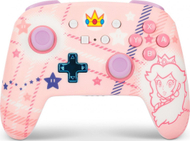Kontroller PowerA  Enhanced Princess Peach Plaid, wireless, shumëngjyrësh