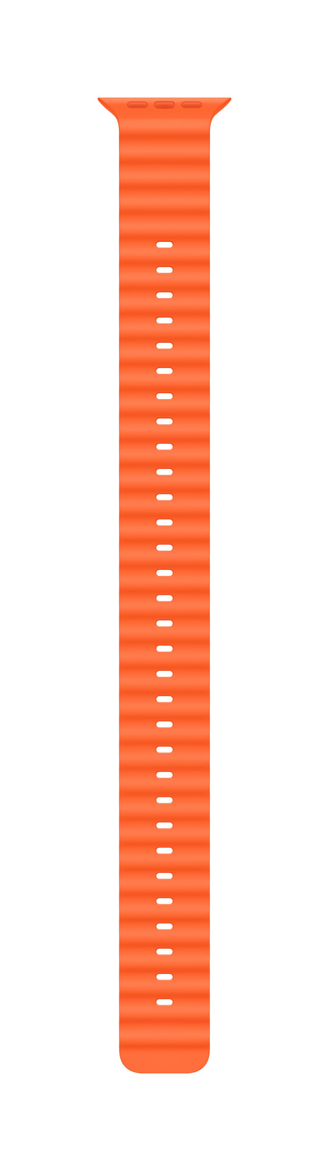 Apple Watch 49mm Band, Orange Ocean Band Extension