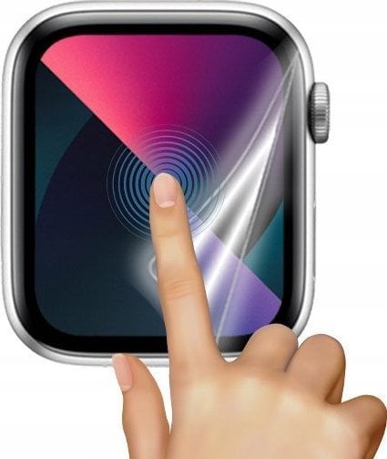 Mbulesë ekrani keramike GrizzGlass CeramicFilm për smartwatch, 37mm, transparente