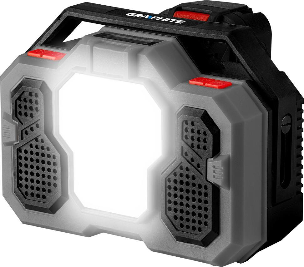 Radio ndërtimi Graphite 58GE104, Bluetooth, LED, gri