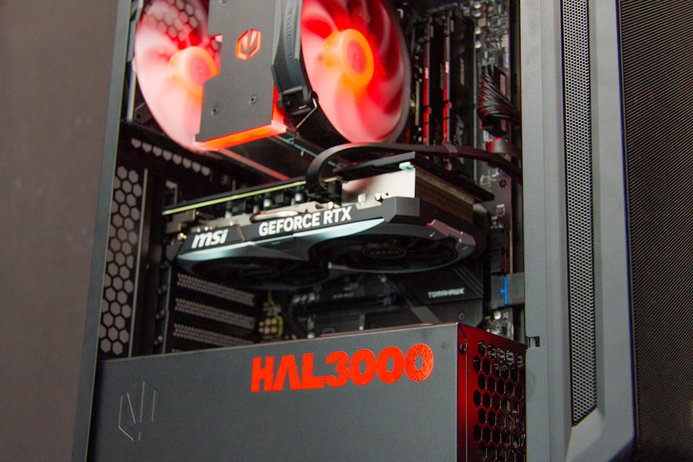 Kompjuter HAL3000 Alfa Gamer Ti Super, Ryzen 7 9700X, RTX 4070 Ti Super, 32GB RAM, 2TB SSD, i zi