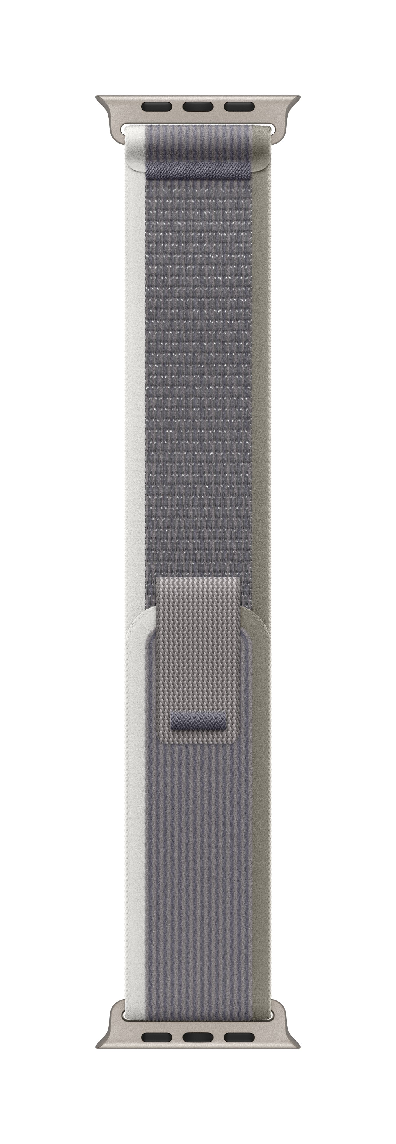 Apple Watch 49mm Band, Green/Gray Trail Loop - S/M