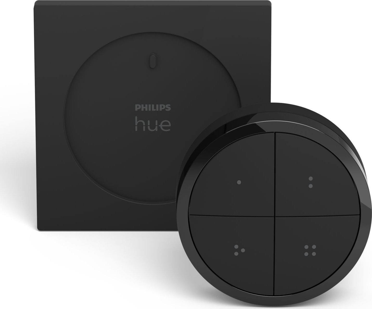 Ndërprerës inteligjent Philips Hue Tap Dial, me rrotullim, i zi