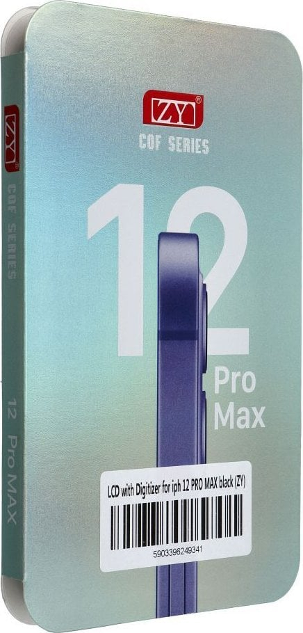 Display për iPhone 12 Pro Max, me touchscreen, i zi