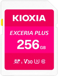 Kartë memorie SD Kioxia Exceria Plus G2, 256GB SDXC, Class10 UHS-I U3 V30, rozë