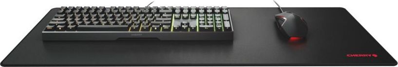 Mousepad Cherry MP 2000 JA-0510, sipërfaqe prej pëlhure, bazë gome, i zi