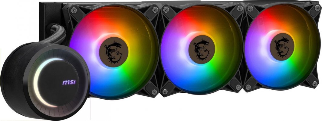 Ftohës me ujë MSI MAG CoreLiquid E360 (306-7ZW6E17-C24), 1800 rpm, 32.5dBa, 75CFM, ARGB, 360mm