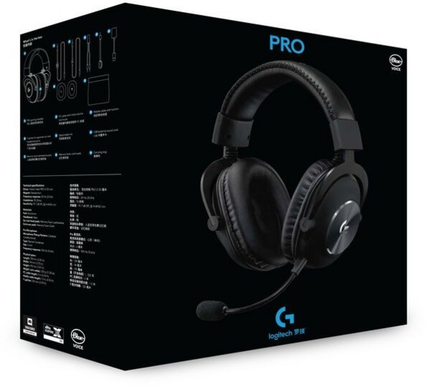 [OUTLET] Kufje Logitech G Pro X/të zeza