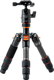 Tripod tavoline Fotopro X-Go Mini 2, fibër karboni, kapacitet 8 kg, i zi