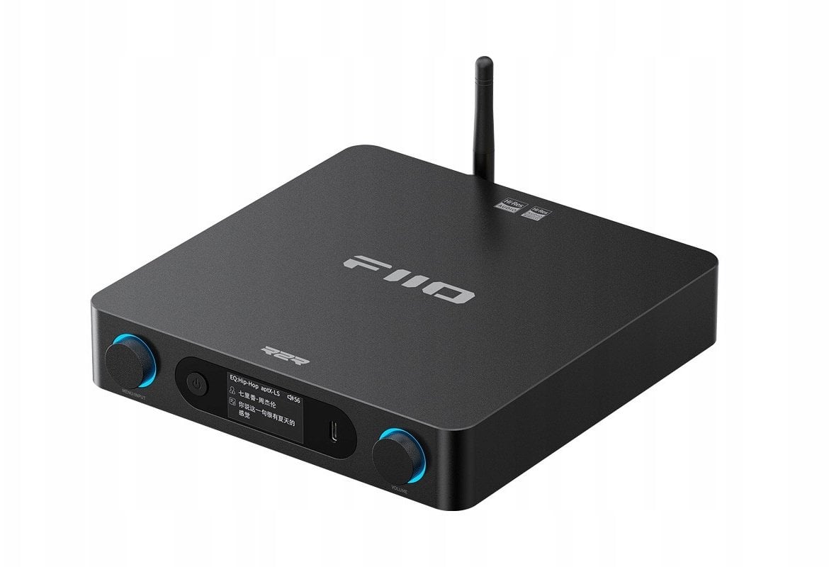 Marrës audio Bluetooth FiiO BR15, DAC 24-bit R2R, aptX Lossless LDAC, i zi