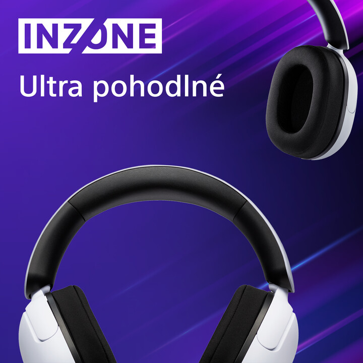Kufje Sony Inzone H3, të bardha