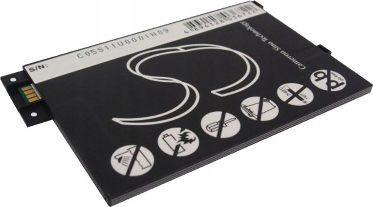 Bateri zëvendësuese për Amazon Kindle 3, 1900mAh, litium jon, e zezë