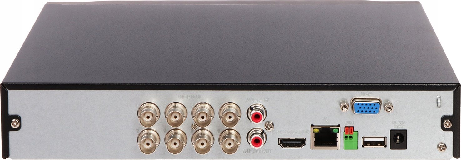 Regjistrues sigurie BCS BCS-L-XVR0801(6), 8 kanale, për kamera AHD TVI CVI, i zi