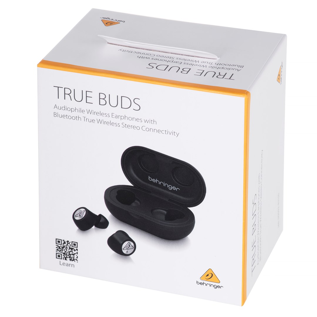 Kufje BEHRINGER TRUE BUDS, wireless, të zeza