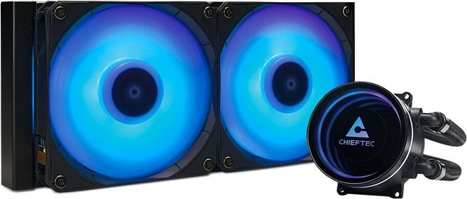 AIO ладилник за процесор Chieftec ICEBERG 240 RGB, радијатор 240mm, ARGB, црн