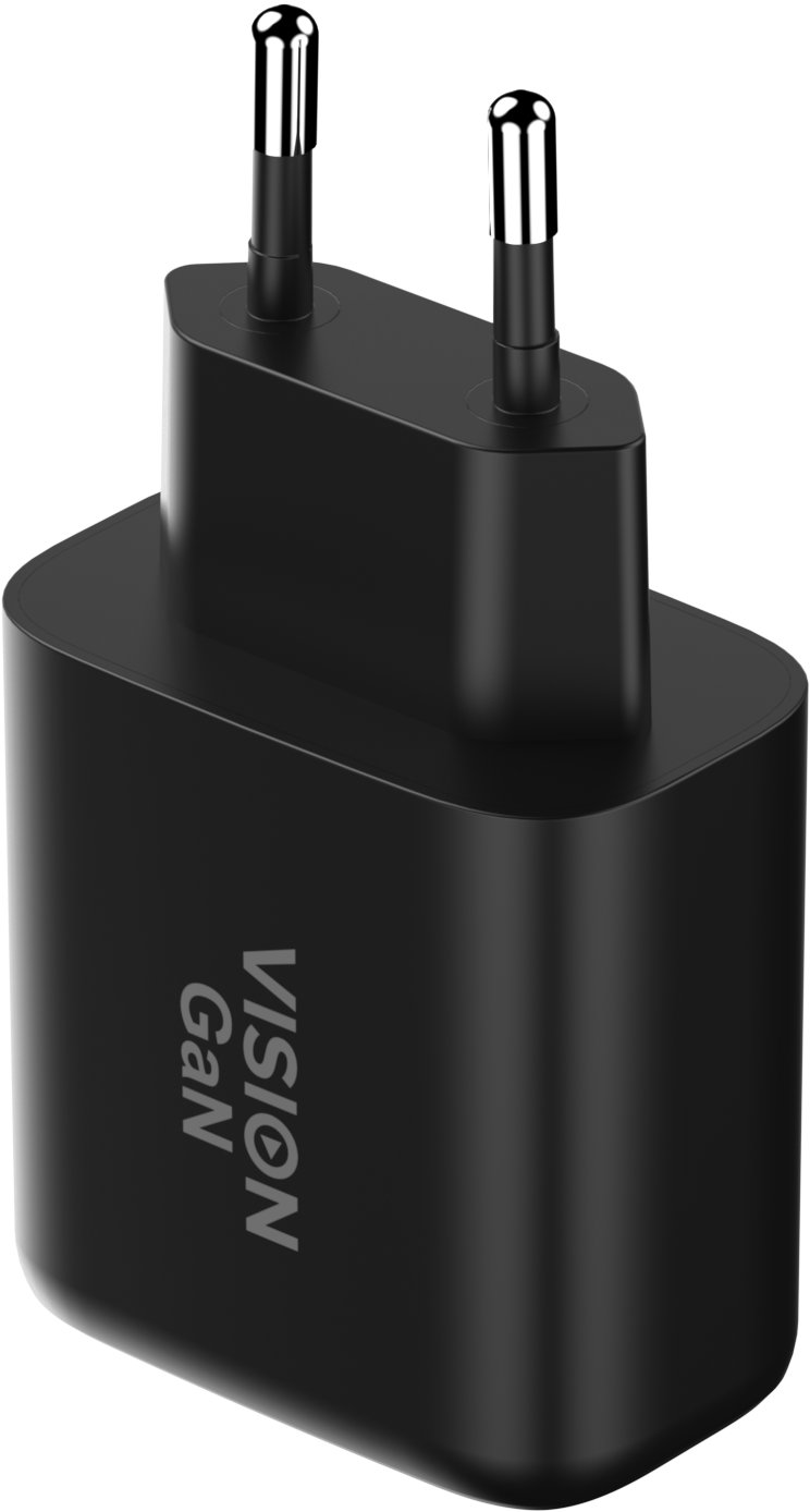 Karikues muri Vision TC-PUSBCEU/65, 65W GaN, 2x USB C, i zi
