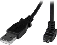 Kabllo MicroUSB StarTech, 2 m, e zezë