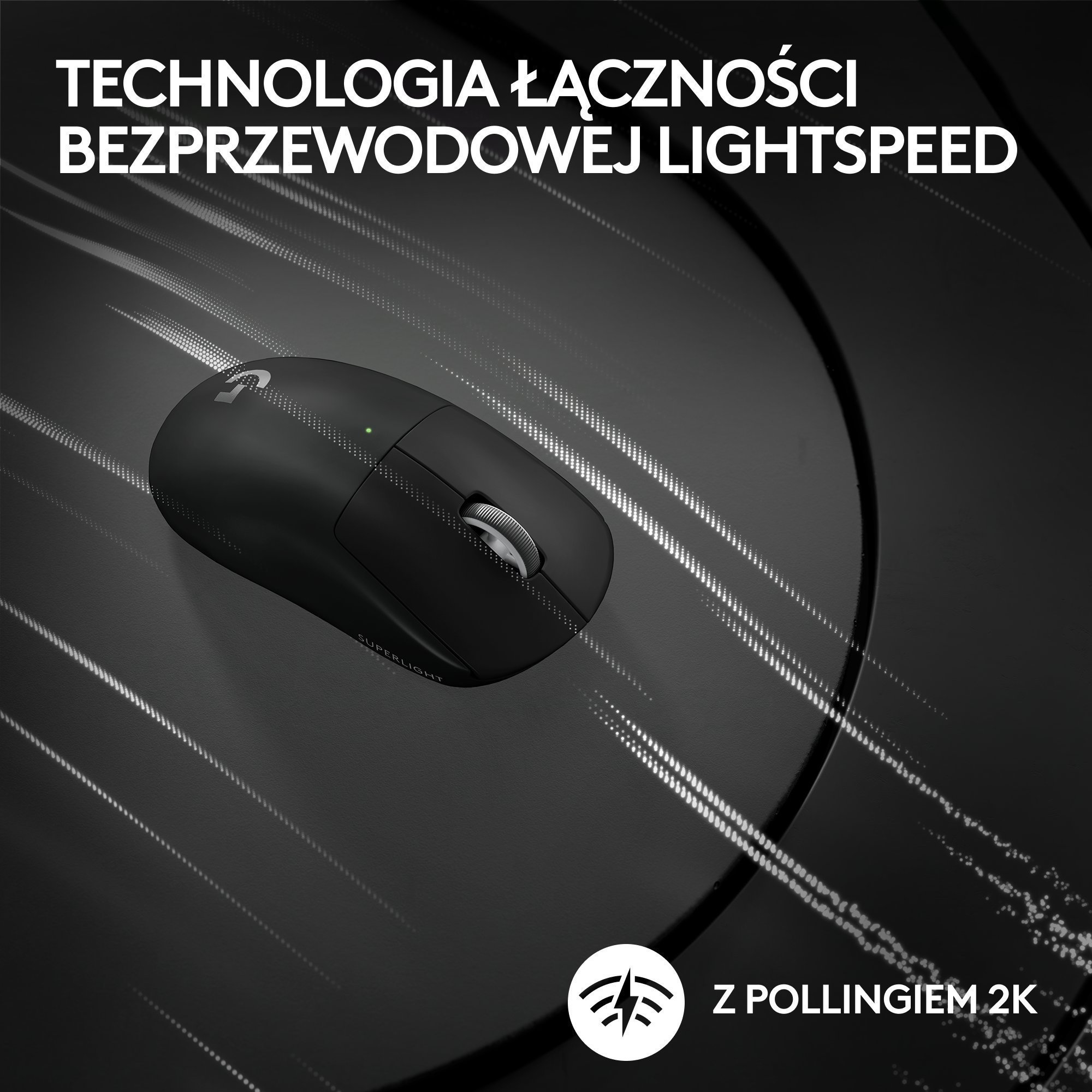Сет за гејминг Logitech G Pro X Superlight 2 и G Pro X, безжичен, со микрофон, црн