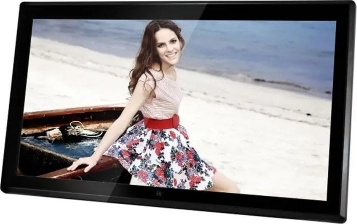 Kornizë digjitale Braun DigiFrame 1731, 17.3", Full HD, 8GB, e zezë