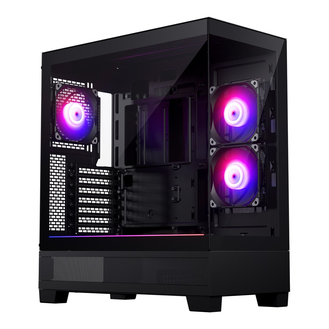 Kompjuter Gjirafa50 Overpass, AMD Ryzen 7 9800X3D, 32GB RAM DDR5, 1TB SSD M.2, XFX Quicksilver AMD Radeon RX 9070 16GB , i zi