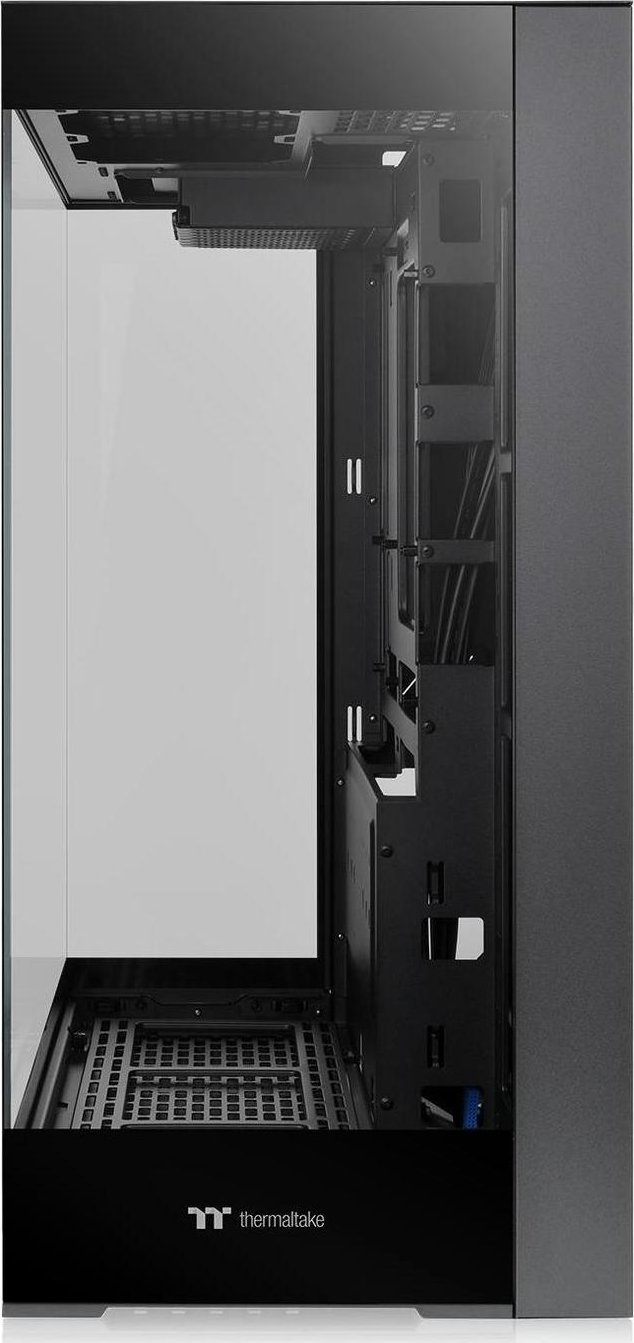 Куќиште за компјутер Thermaltake CTE E550 TG, mid tower, калено стакло, црно