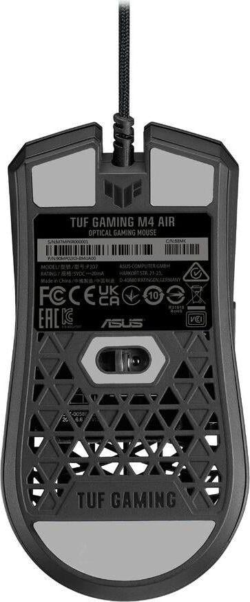 Maus Asus TUF M4 Air, me kabllo, i zi