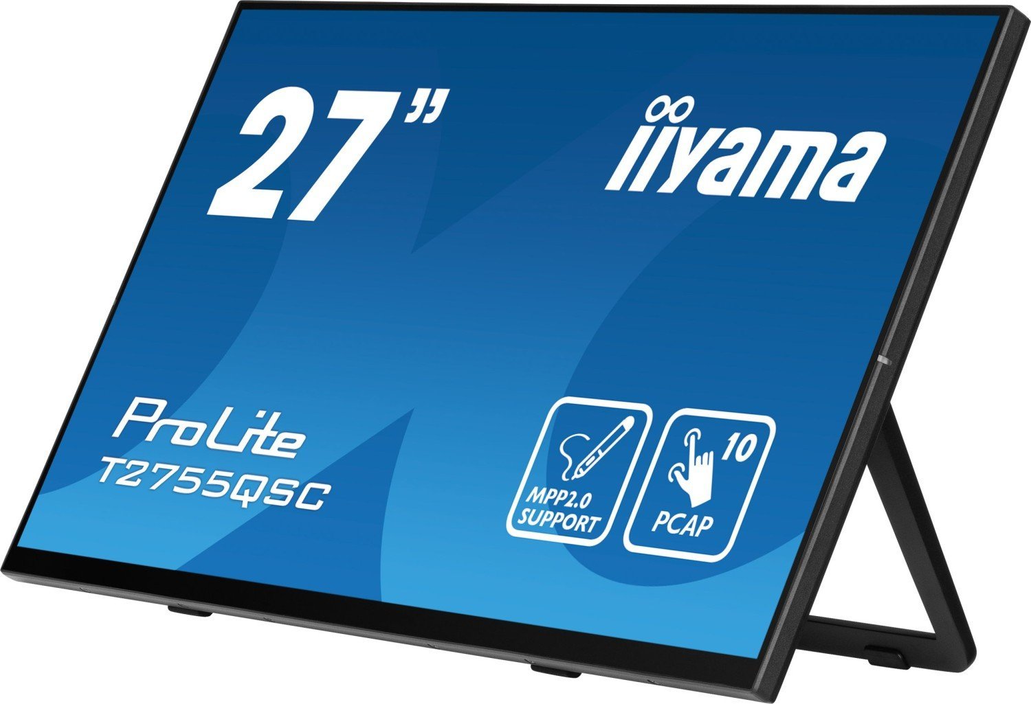 Monitor iiyama ProLite T2755QSC, 27", WQHD, me prekje, i zi