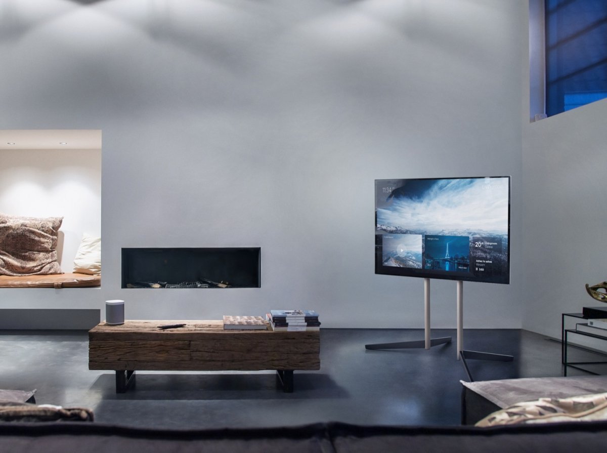 Stativ dyshemeje One For All WM7611, për TV 32"-65", 40 kg, i zi