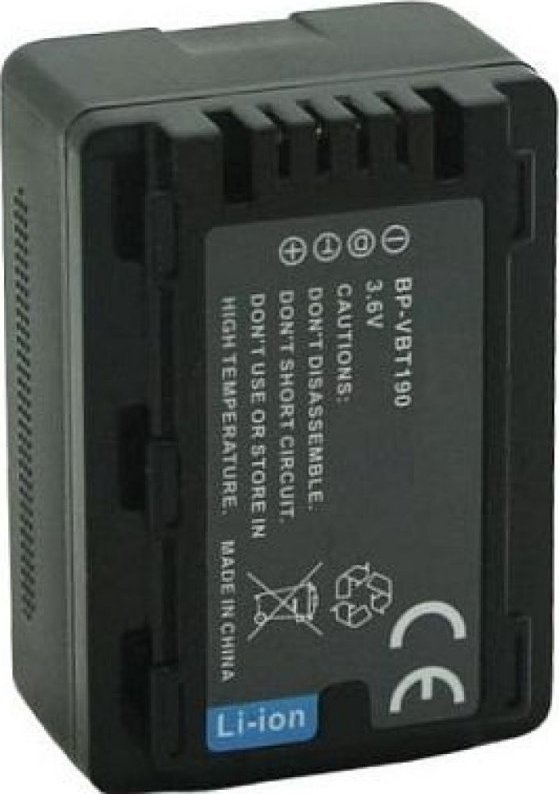 Bateri kamerë Extra Digital Panasonic VW-VBT190, zëvendësuese, litium-jon