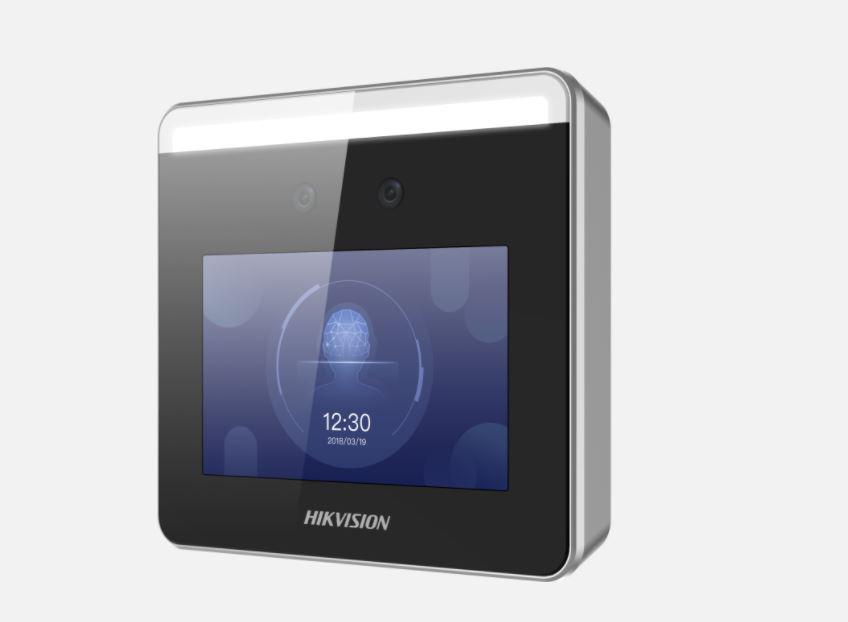 Terminal kontrolli hyrjeje Hikvision DS-K1T331W, ekran 3.97", njohje fytyre, Wi-Fi
