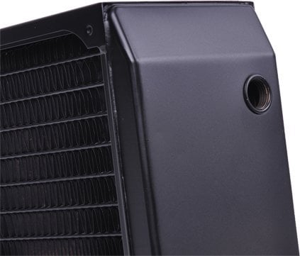 Radiator ftohës Alphacool NexXxos Monsta 420, për 3 ventilatorë 140mm, i zi