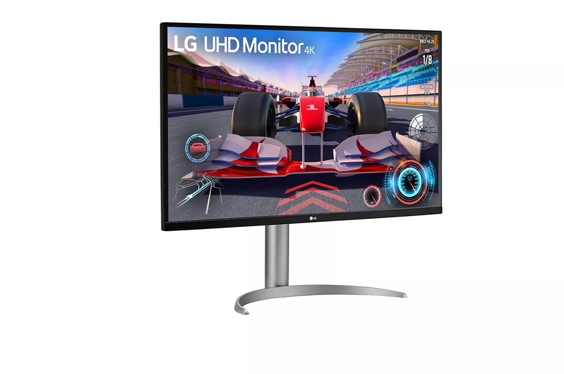 Монитор LG 32UQ750P-W computer, 31.5", 3840 x 2160, 144 Hz, i hirtë