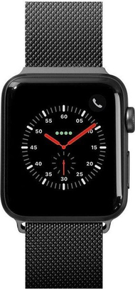 Rrip çeliku Laut për Apple Watch 38/40mm, i zi