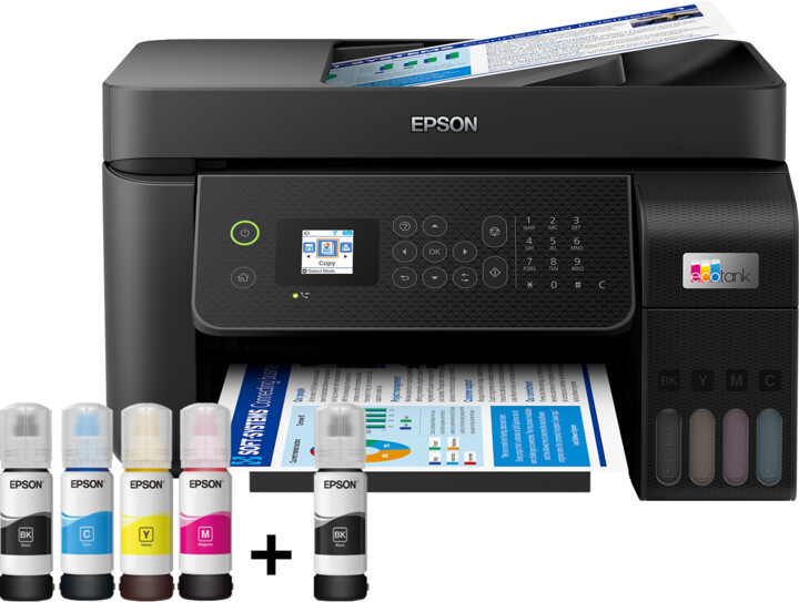 Printer Epson EcoTank L5290, sistem tank