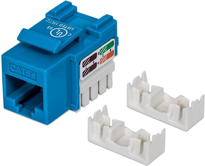 Modul Intellinet Network Solutions, Cat.5e, UTP, RJ45, i kaltër